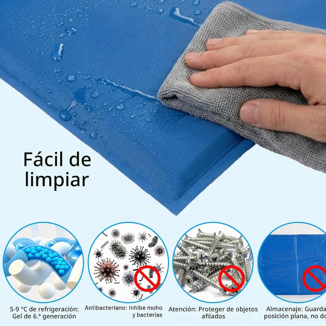 Cama Refrescante de Gel para Mascotas