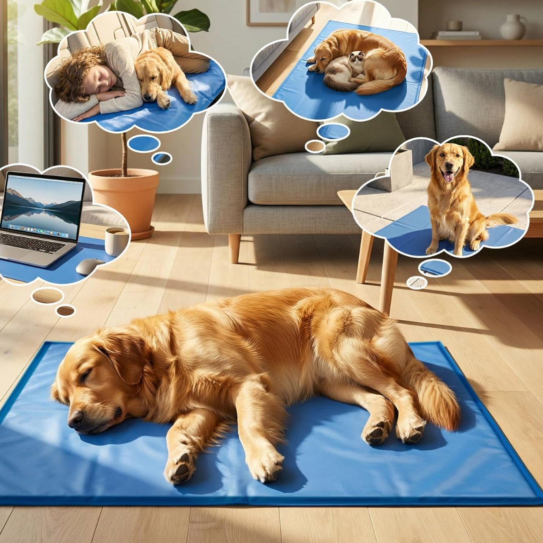 Cama Refrescante de Gel para Mascotas
